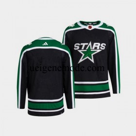 Herren Dallas Stars Eishockey Trikot Blank Adidas 2022-2023 Reverse Retro Schwarz Authentic